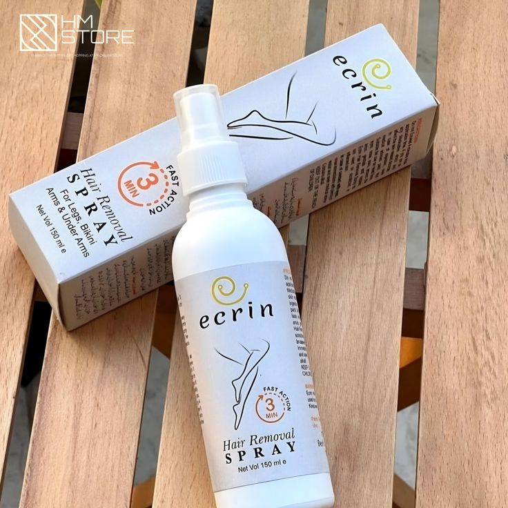 Ecrin Hair Removal Spray for Men and Women 100% Original Quick Hair Removal Spray