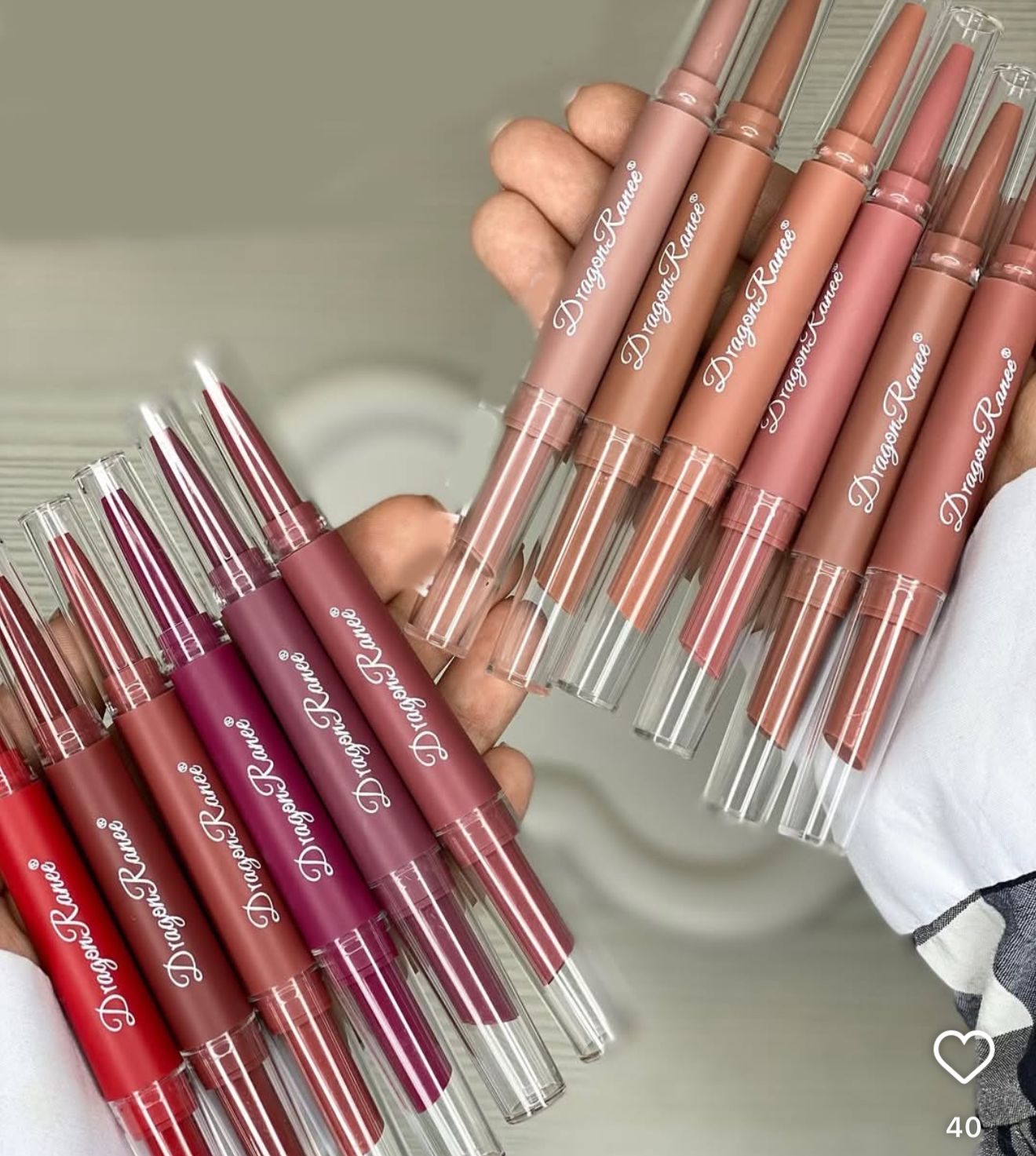 Dragon Ranee
2 in 1 Lipsticks & Lip Liner
pack Of 6