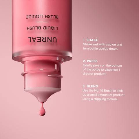 Hours Glass Liquid Blushon Made in Korea