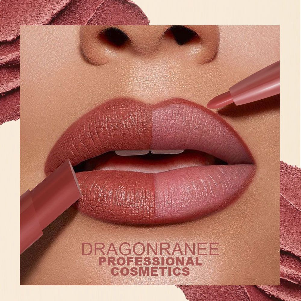 Dragon Ranee 
2 in 1 Lipsticks & Lip Liner
pack Of 6